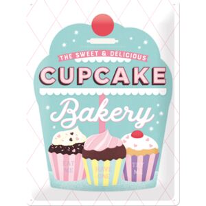 Nostalgic Art Fémtáblák: Cupcake Bakery - 40x30 cm