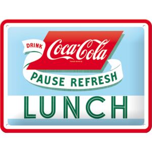 Nostalgic Art Fémtáblák: Coca-Cola (Lunch) - 15x20 cm
