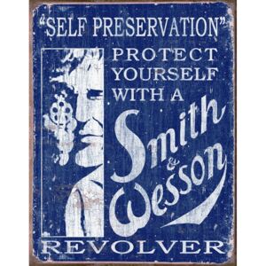 Fémplakát - S&W Preservation
