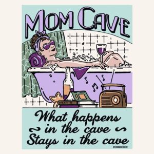 Fémplakát - Mom Cave