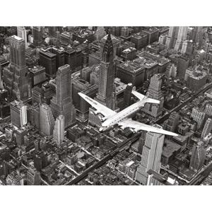 Vászonkép - Time Life, DC-4 Over Manhattan
