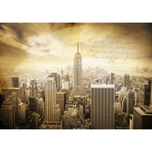 Vászonkép: Manhattan (vintage) - 75x100 cm