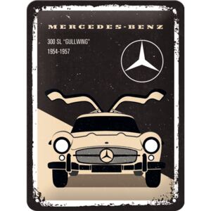 Nostalgic Art Fémtáblák: Mercedes-Benz (300 SL "Gullwing") - 20x15 cm
