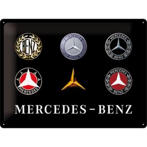 Nostalgic Art Fémtáblák: Mercedes-Benz (logók) - 30x40 cm