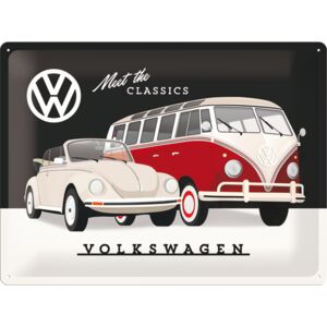 Nostalgic Art Fémtáblák: Volkswagen (Meet the Classic) - 30x40 cm