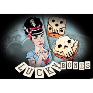 Vászonkép: Lucky Bones (1) - 75x100 cm