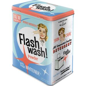Nostalgic Art Fémdoboz L - Flash Wash