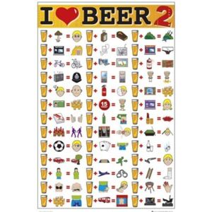Plakát - I Love Beer (2)