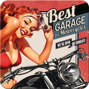 Nostalgic Art Alátét készlet 2 - Best Garage (piros)