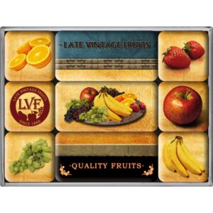 Nostalgic Art Mágnes készlet – Quality Fruits
