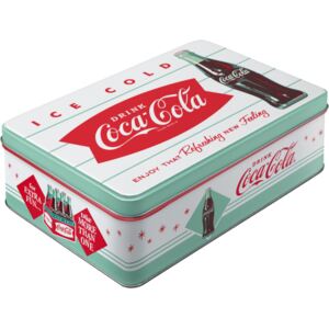 Nostalgic Art Fémdoboz lapos - Coca-Cola (Ice Cold)