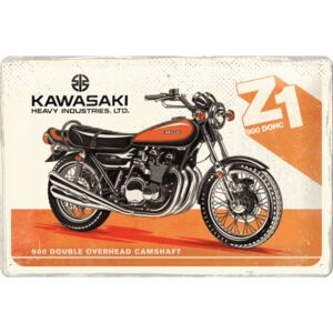 Nostalgic Art Fémtáblák: Kawasaki Z1 - 30x20 cm