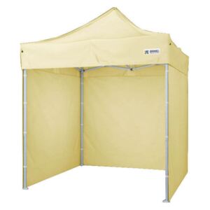 Összecsukható sátor 2x2m - 2x2m plusz 3 oldalfal - Bézs