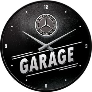 Nostalgic Art Retró óra - Mercedes-Benz Garage