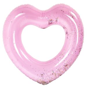 KIK Felfújható gyűrű szív 90cm - rózsaszín, KX7881