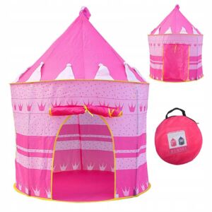Verk Gyermek sátor KASTÉLY - rózsaszín, 18205
