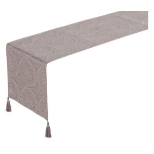 Loving szürke asztali futó, 150 x 40 cm - Unimasa