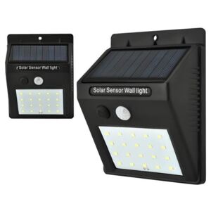 ISO Kültéri LED világítás 0.2W, mozgásérzékelő - napkollektor, 5015