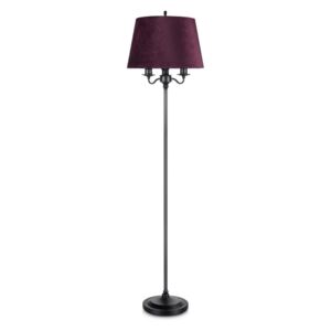 Jamie fekete-lila állólámpa, ø 40 cm - Markslöjd