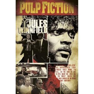 Pulp Fiction - Jules Plakát, (61 x 91,5 cm)