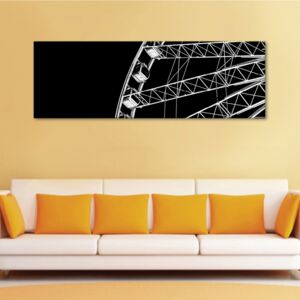 150x50cm Abstract in the black sky - absztrakt - vászonkép
