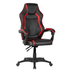 Gamer szék Rally fekete-piros