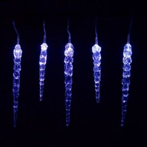 Karácsonyi jégcsapok VOLTRONIC® 40x LED - kék