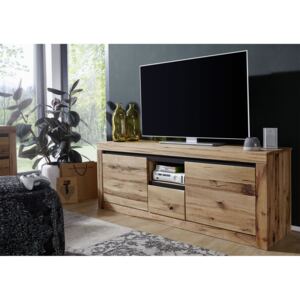 Massziv24 - VEVEY TV asztal 155x60 cm, természetes, tölgy