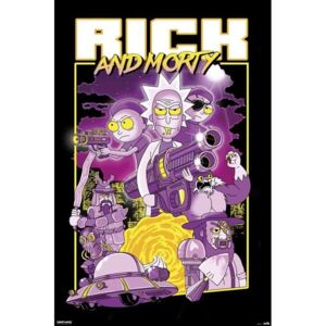 Rick Morty - Characters Plakát, (61 x 91,5 cm)