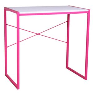 Ifjúsági számítógép asztal fehér-pink
