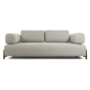 Compo bézs háromszemélyes kanapé támlával - La Forma