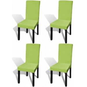 4 db nyujtható szék huzat zöld
