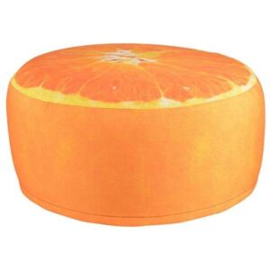 Narancs mintás puff BK013