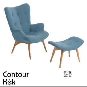 Contour szék kék