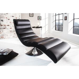 Relaxációs fotel RELAX BLACK - fekete
