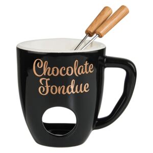 CHOCOLATE FONDUE fondue bögre fekete