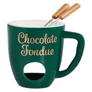 CHOCOLATE FONDUE fondue bögre zöld