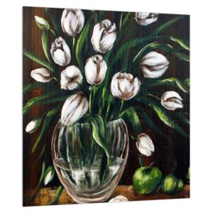 Tulipánok a vázáben (Modern kép, Vászonkép, {dim}})