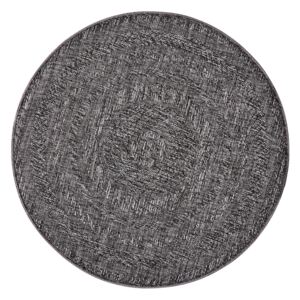 Almendro sötétszürke kültéri szőnyeg, Ø 160 cm - Bougari
