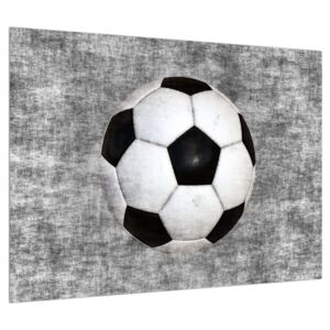 Egy futball-labda képe (Modern kép, Vászonkép, 70x50 cm)