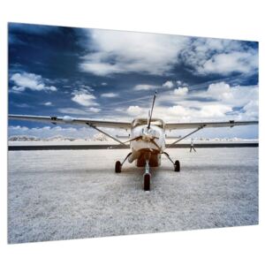 Repülőgép képe (Modern kép, Vászonkép, 70x50 cm)