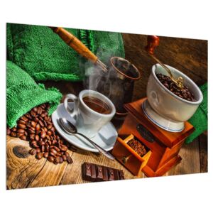 Kávédaráló képe (90x60 cm)