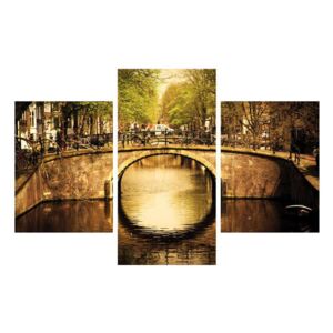 Amsterdami városkép (90x60 cm)