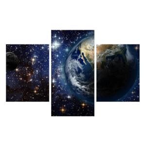 Bolygók az űrben (90x60 cm)