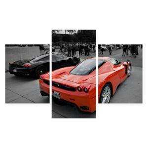 Gyors autók képe (90x60 cm)
