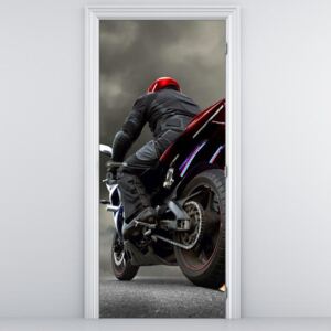 Fotótapéta ajtóra - Motoros (95x205cm)