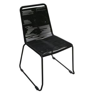 Clipper 4 db fekete kerti szék - Ezeis