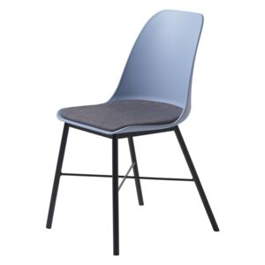 Stílusos szék Jeffery matt kék