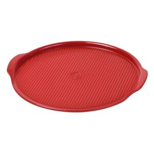 Piros kerámia pizzatálca, ⌀ 40 cm - Emile Henry