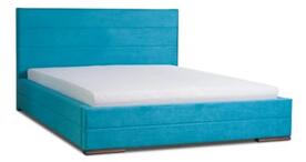 MONIKA kárpitozott ágy (kék)160x200 cm